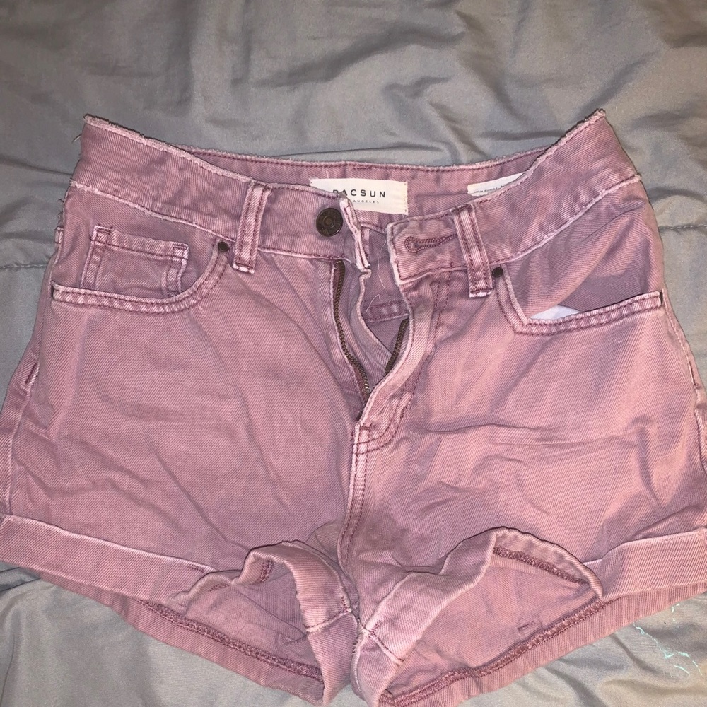 Pacsun Purple Vintage Mom Shorts